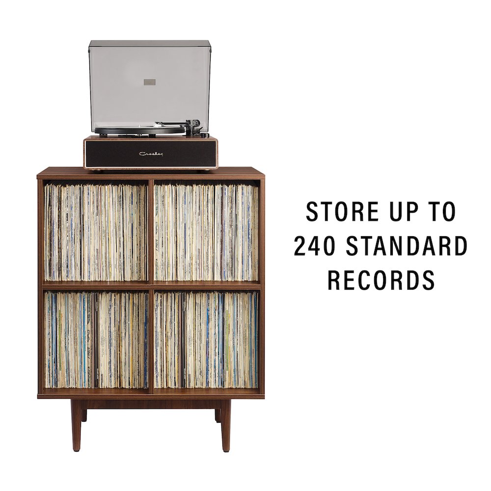 Liam 4 Cube Record Player Stand With Vinyl Storage