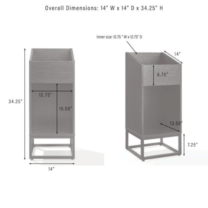 Enzo Small Vinyl Record Storage Stand
