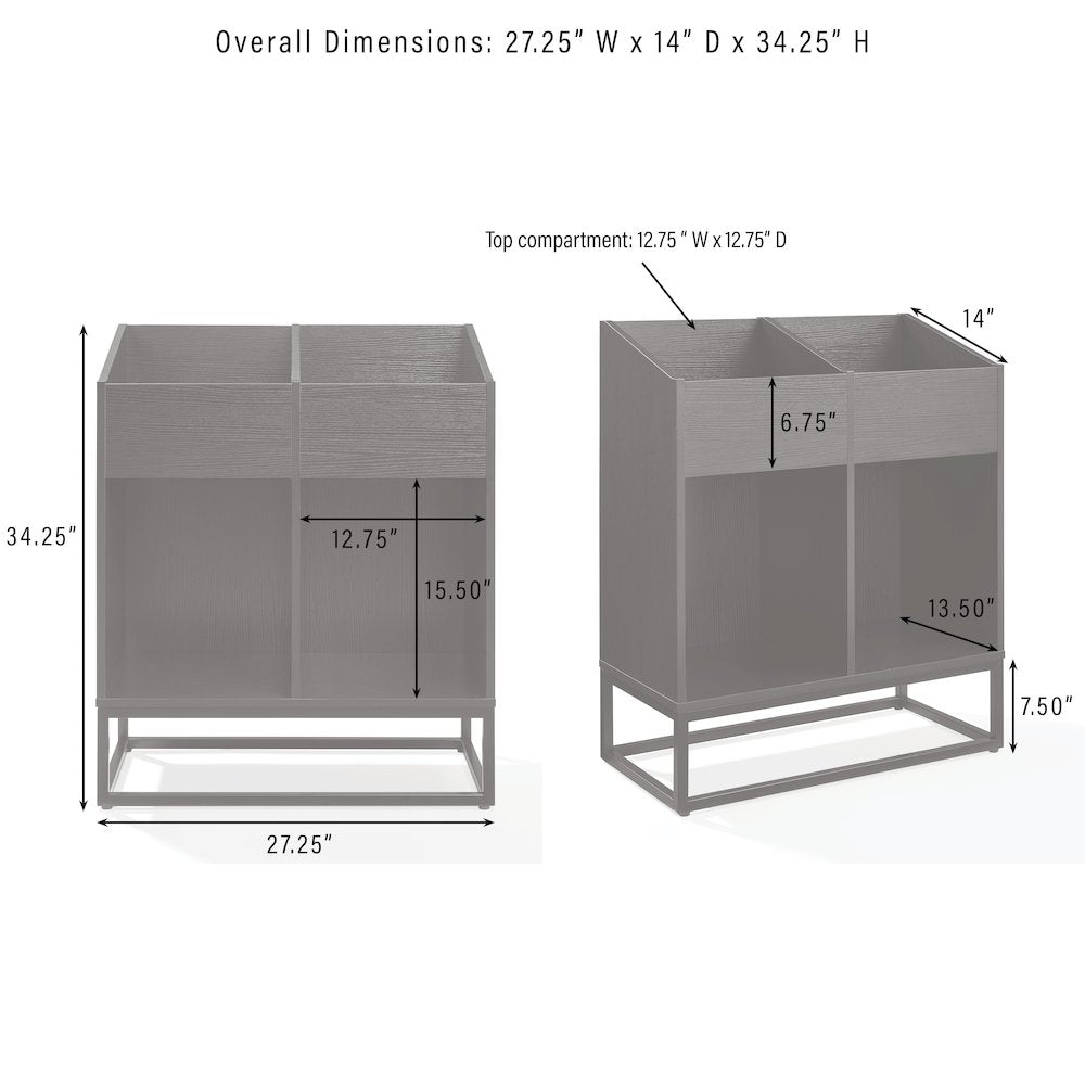 Enzo Medium Vinyl Record Storage Stand