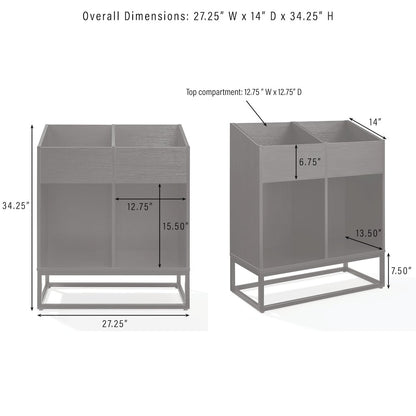 Enzo Medium Vinyl Record Storage Stand