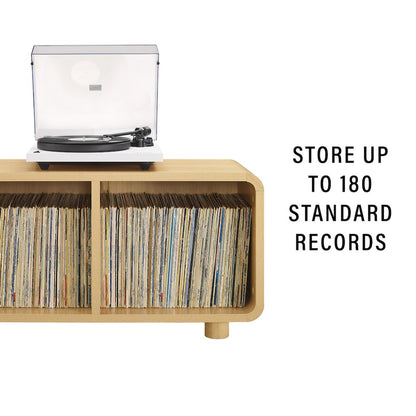 Zoe Medium Record Player Stand With Vinyl Storage