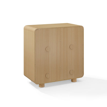 Zoe 4 Cube Record Player Stand With Vinyl Storage Ash