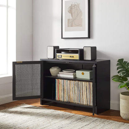 Kenji Record Player Cabinet With Vinyl Storage