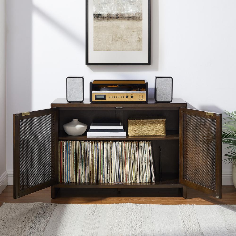 Kenji Record Player Cabinet With Vinyl Storage