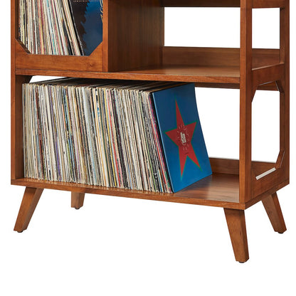 Asheville Medium Record Player Stand With Vinyl Storage