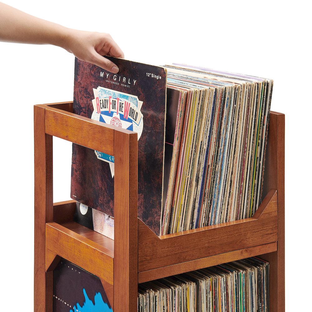 Asheville Small Vinyl Record Storage Stand