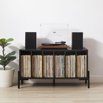 Greenwich Medium Record Player Stand With Vinyl Storage