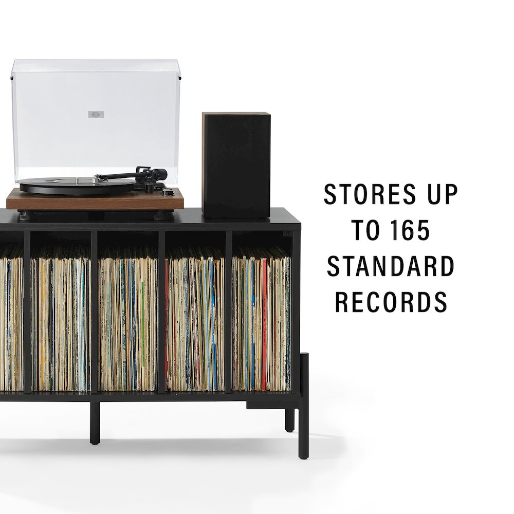 Greenwich Medium Record Player Stand With Vinyl Storage