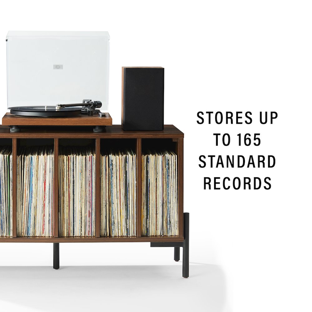 Greenwich Medium Record Player Stand With Vinyl Storage