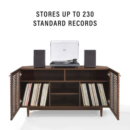 Cameron Corner Record Player Cabinet With Vinyl Storage