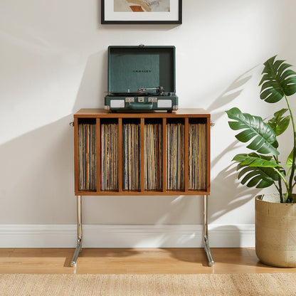 Lily Record Player Stand With Vinyl Storage