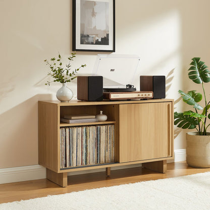 Gemma Medium Record Player Cabinet With Vinyl Storage