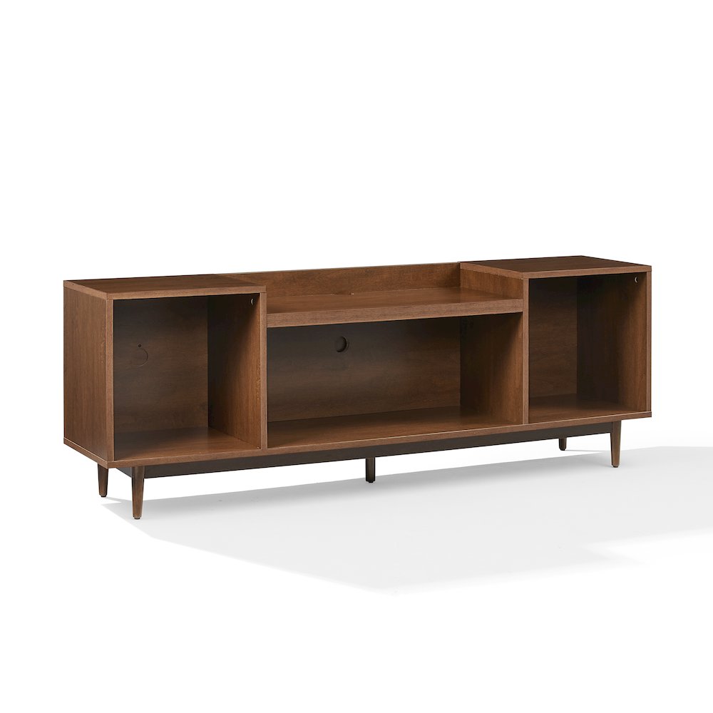Eugene Record Player Stand With Vinyl Storage Mahogany