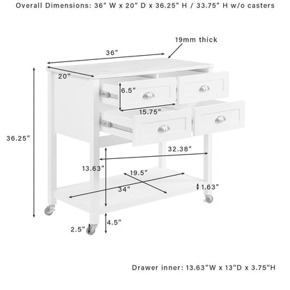 Connell Kitchen Island/Cart