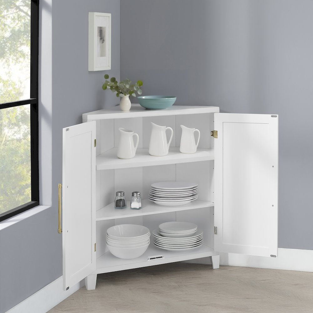 Roarke Stackable Corner Kitchen Storage Pantry