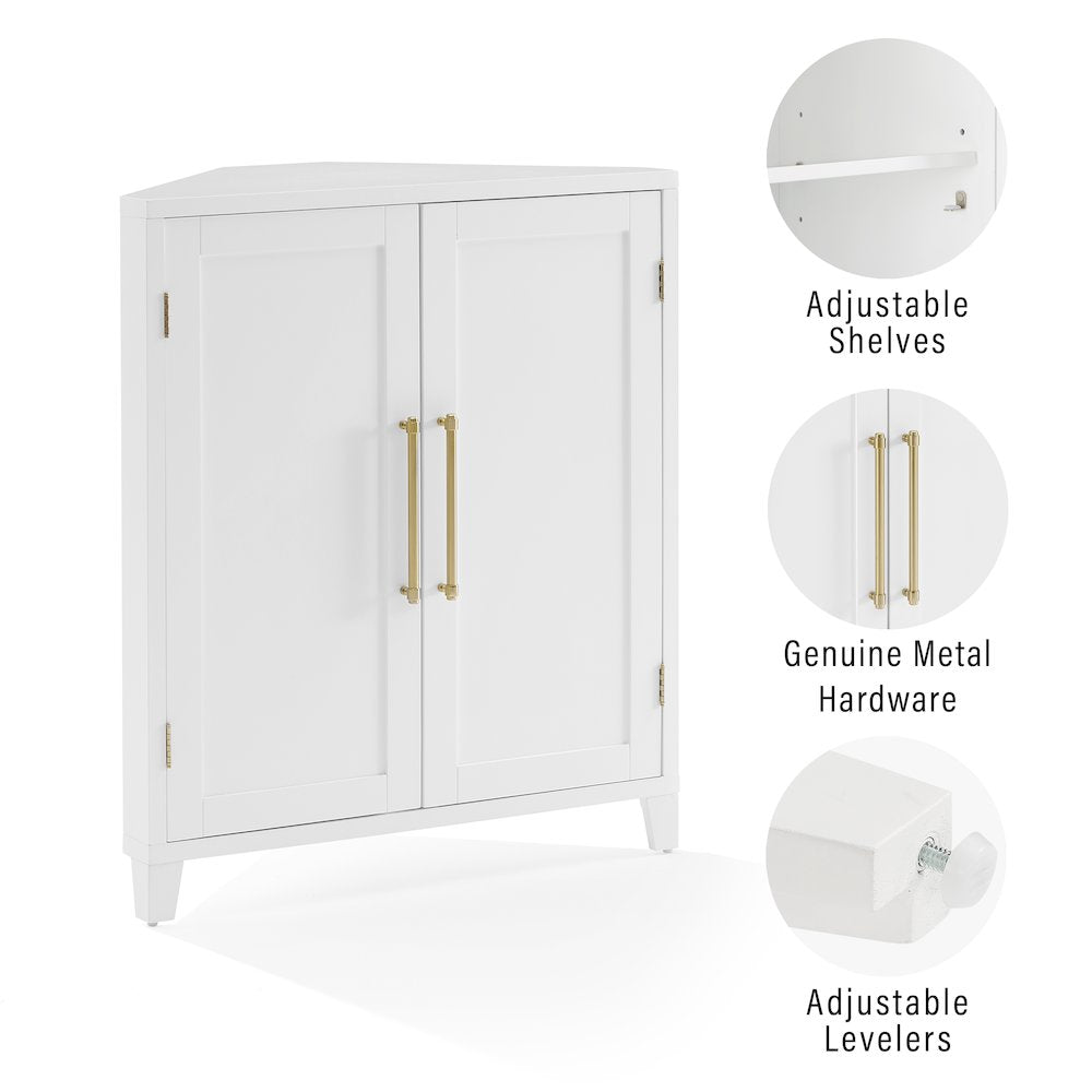 Roarke Stackable Corner Kitchen Storage Pantry