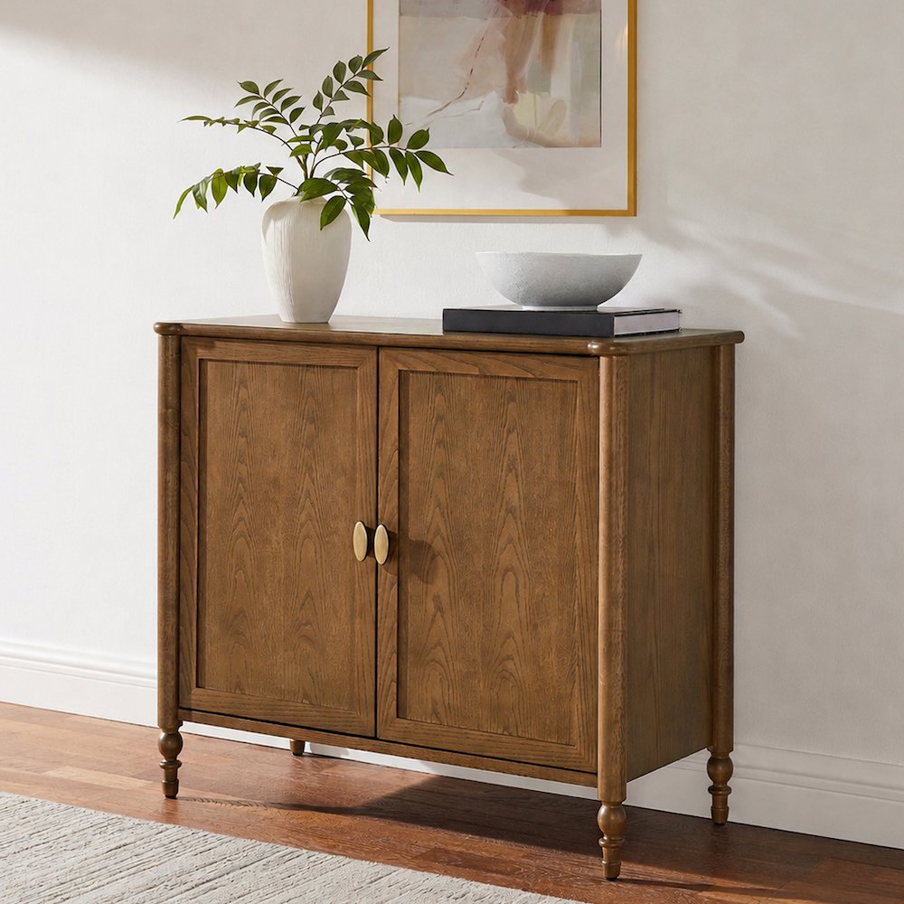 Amara Storage Cabinet Brown
