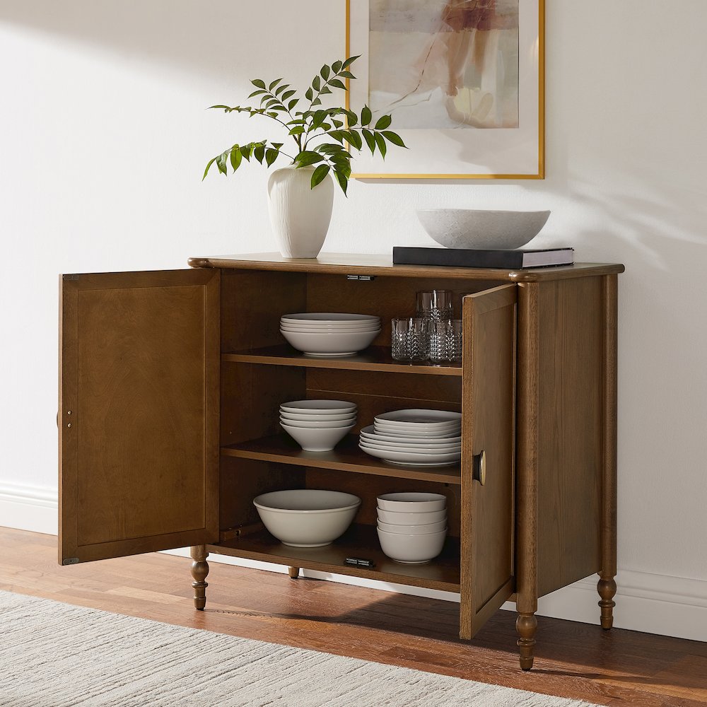 Amara Storage Cabinet Brown