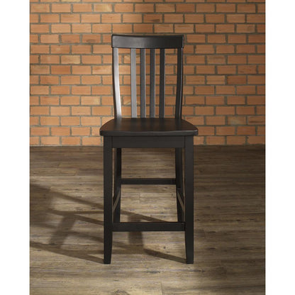 School House 2-Piece Counter Height Bar Stool Set - 2 Stools