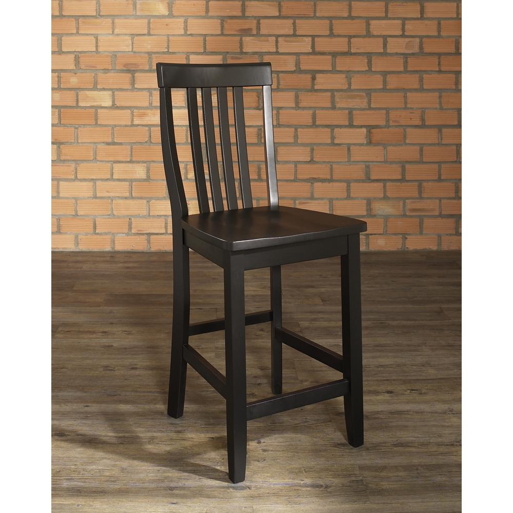 School House 2-Piece Counter Height Bar Stool Set - 2 Stools