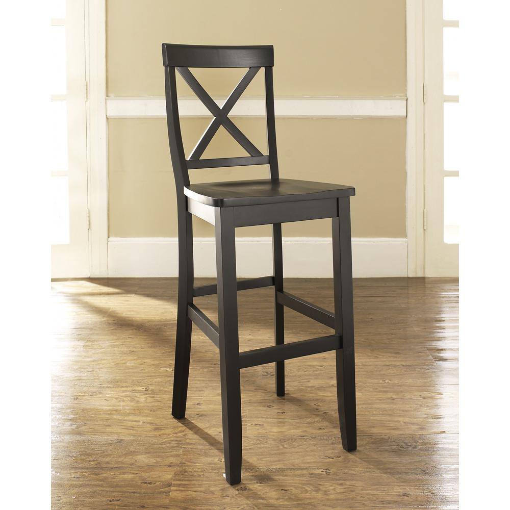 X-Back 2-Piece Bar Stool Set - 2 Stools