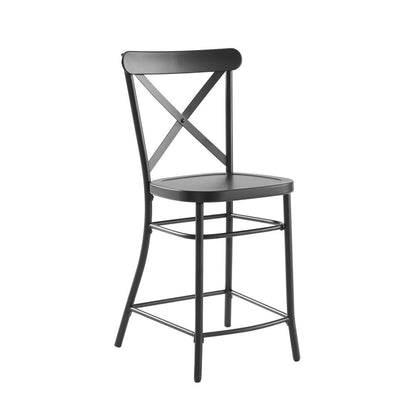 Camille 2-Piece Counter Height Bar Stool Set - 2 Stools