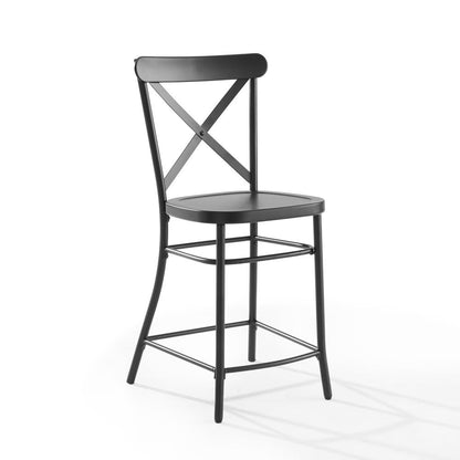 Camille 2-Piece Counter Height Bar Stool Set - 2 Stools