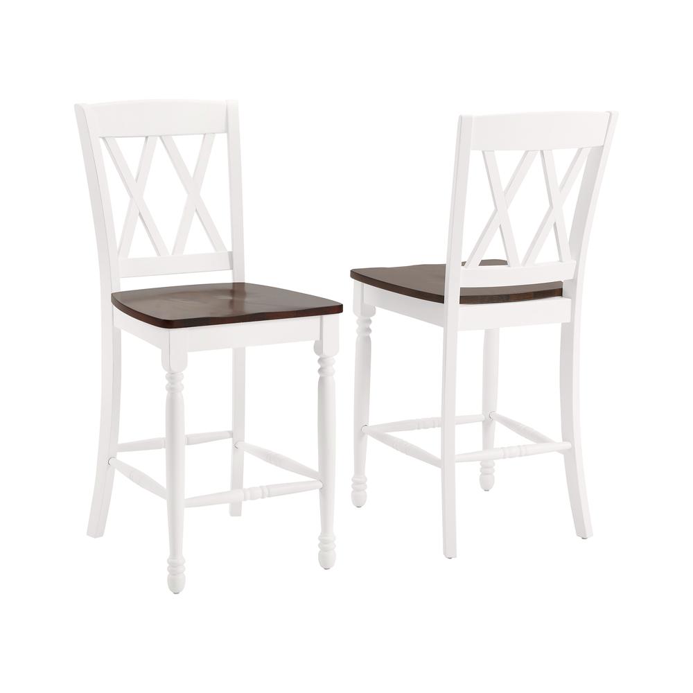 Shelby 2-Piece Counter Height Bar Stool Set - 2 Stools