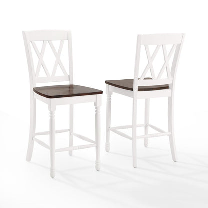 Shelby 2-Piece Counter Height Bar Stool Set - 2 Stools