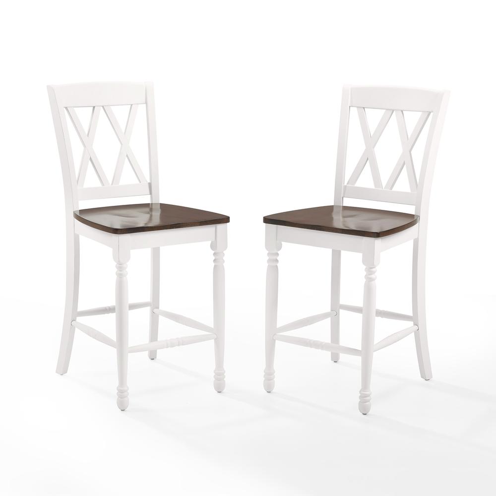Shelby 2-Piece Counter Height Bar Stool Set - 2 Stools