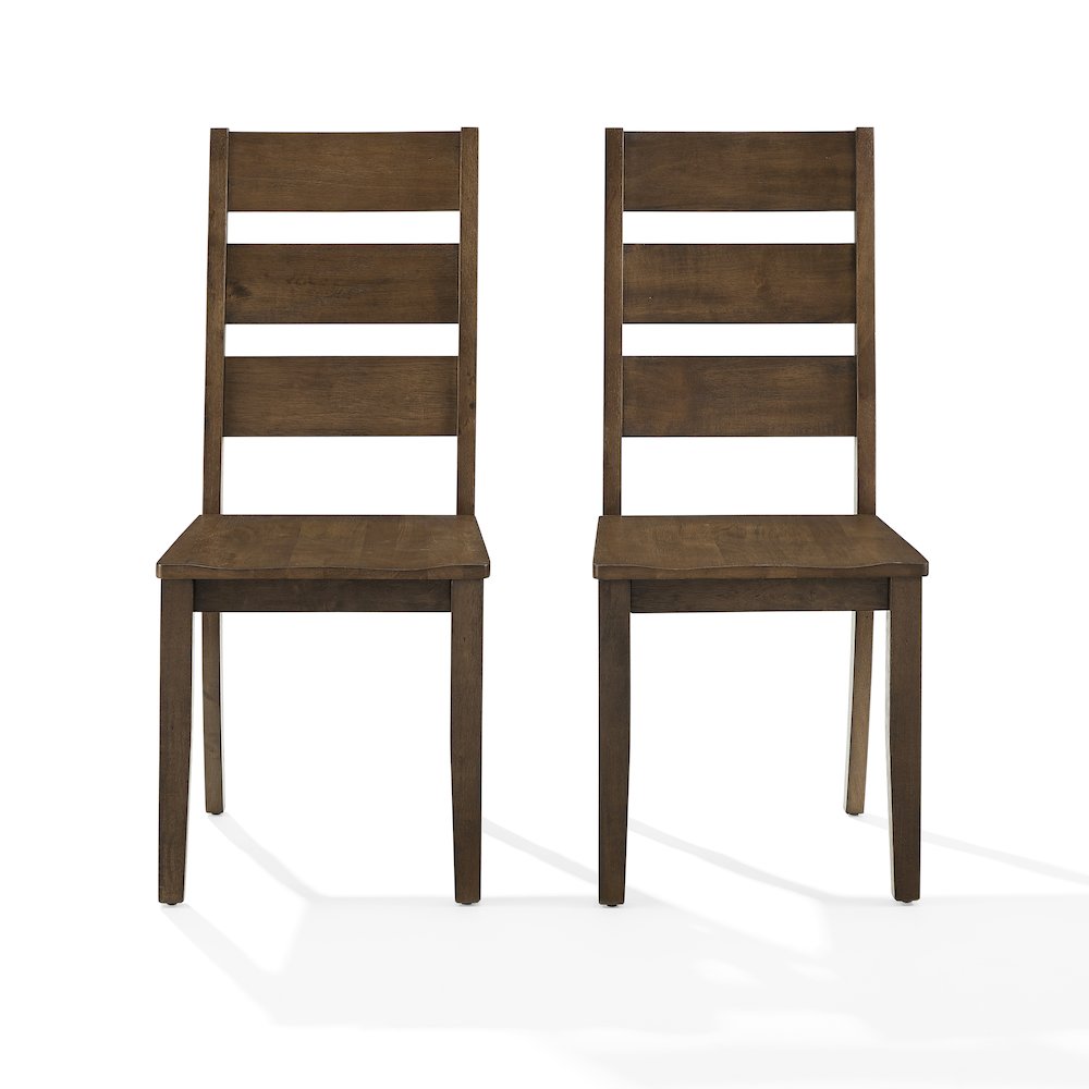 Joanna 2-Piece Ladder-Back Dining Chair Set - 2 Ladder-Back Chairs