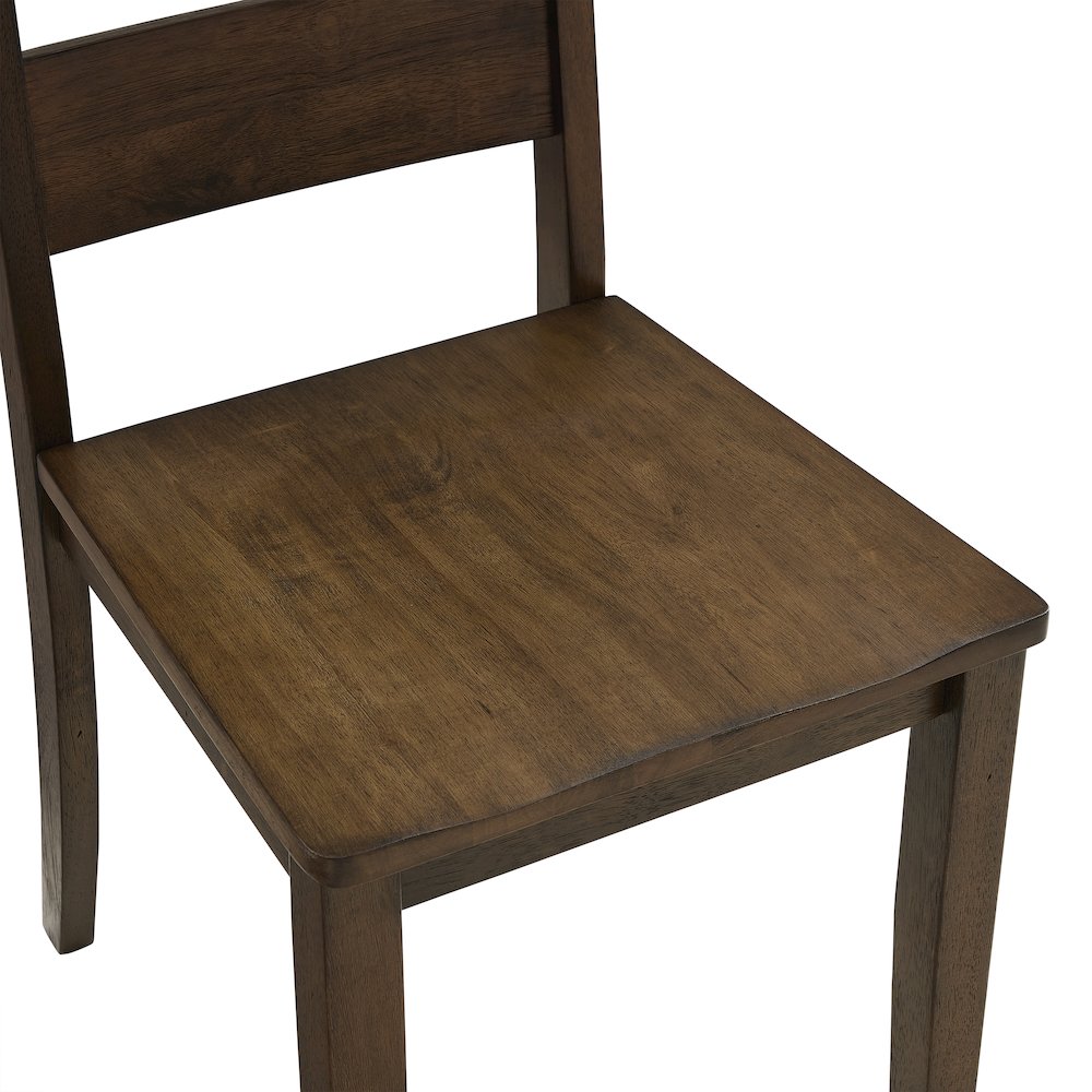 Joanna 2-Piece Ladder-Back Dining Chair Set - 2 Ladder-Back Chairs
