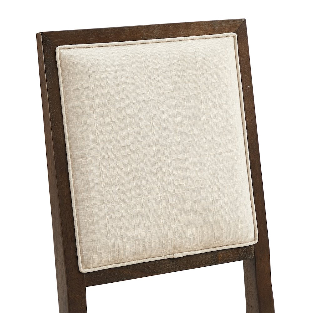 Joanna 2-Piece Upholstered Back Dining Chair Set - 2 Upholstered Chairs