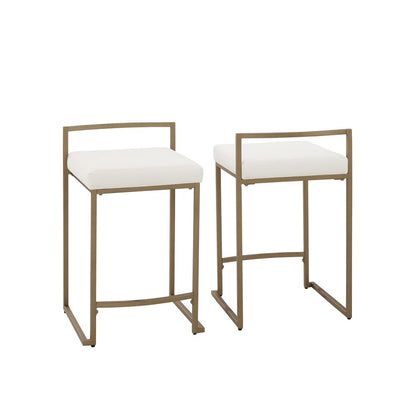 Harlowe 2-Piece Counter Height Bar Stool Set - 2 Stools
