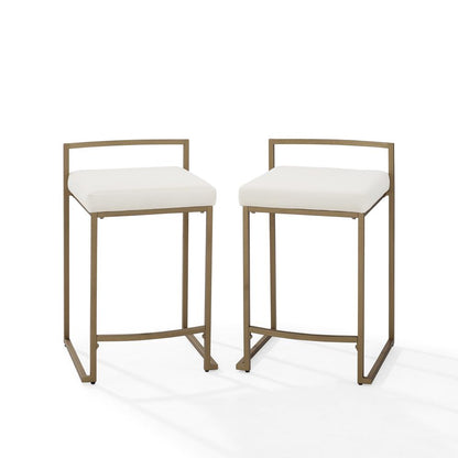 Harlowe 2-Piece Counter Height Bar Stool Set - 2 Stools