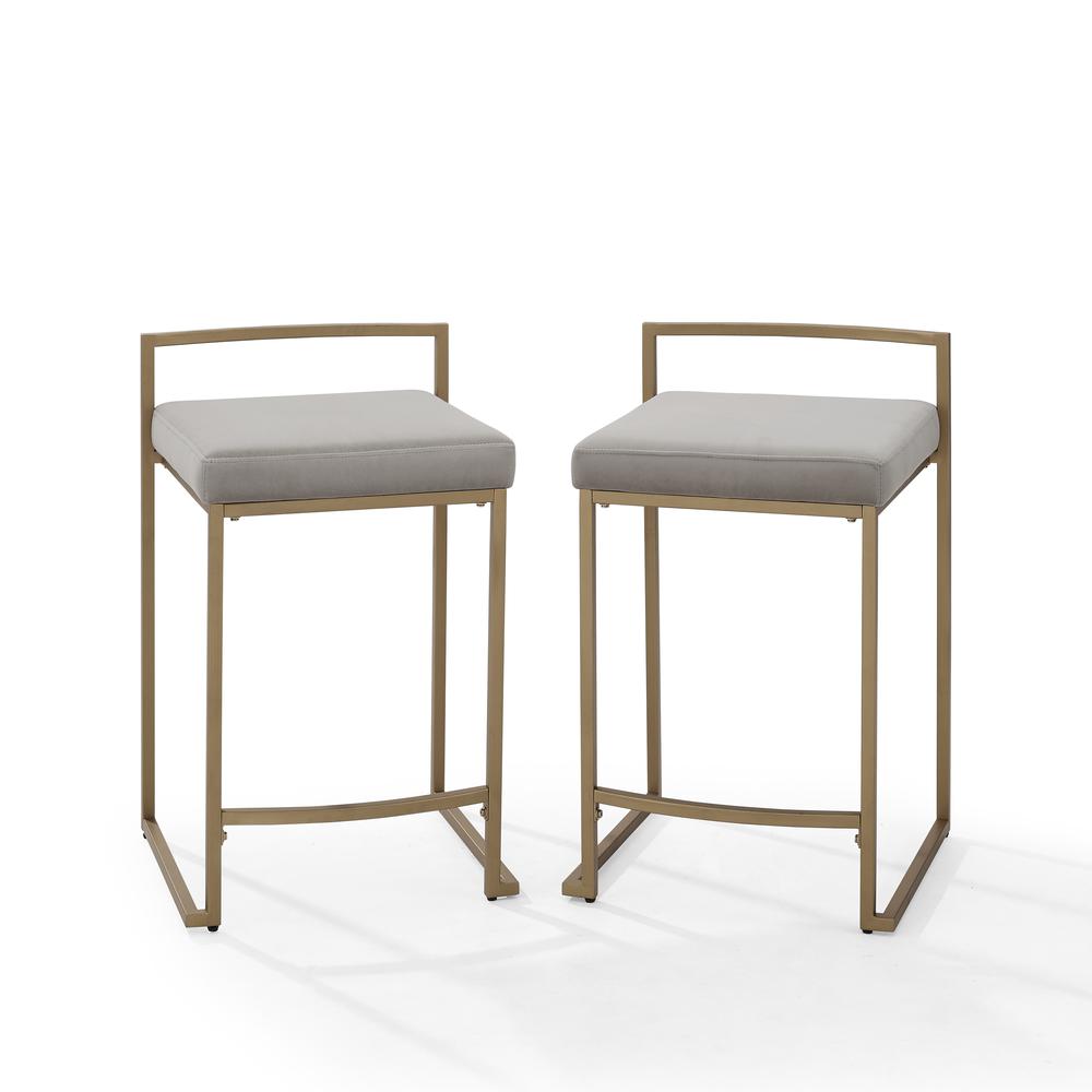 Harlowe 2-Piece Counter Height Bar Stool Set - 2 Stools