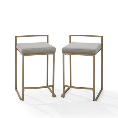 Harlowe 2-Piece Counter Height Bar Stool Set - 2 Stools