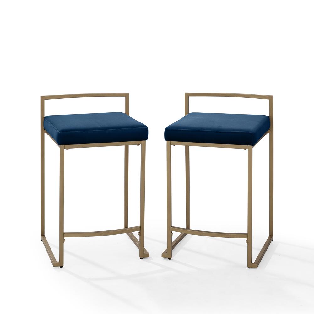 Harlowe 2-Piece Counter Height Bar Stool Set - 2 Stools