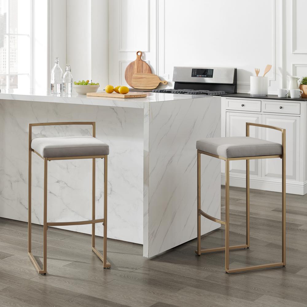 Harlowe 2-Piece Bar Stool Set - 2 Stools
