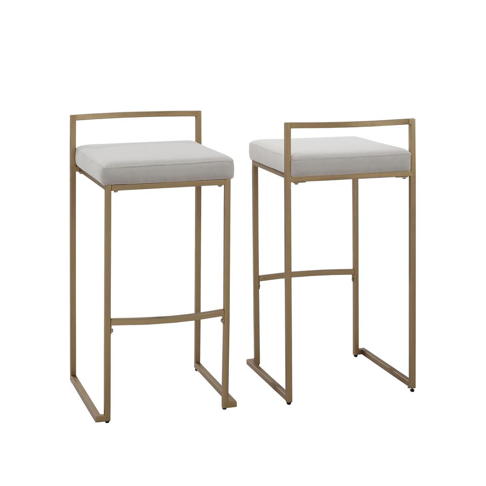 Harlowe 2-Piece Bar Stool Set - 2 Stools