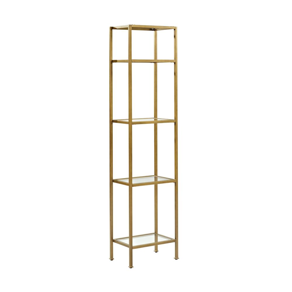 Aimee Narrow Etagere Bookcase