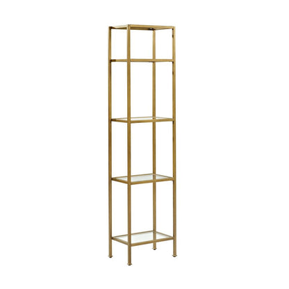 Aimee Narrow Etagere Bookcase