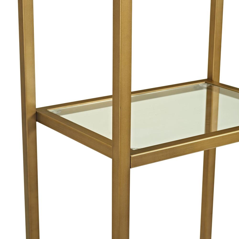 Aimee Narrow Etagere Bookcase