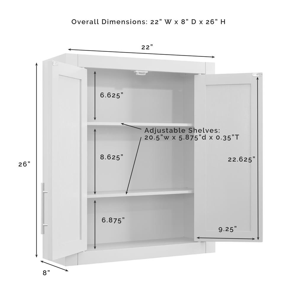 Savannah Wall Storage Cabinet
