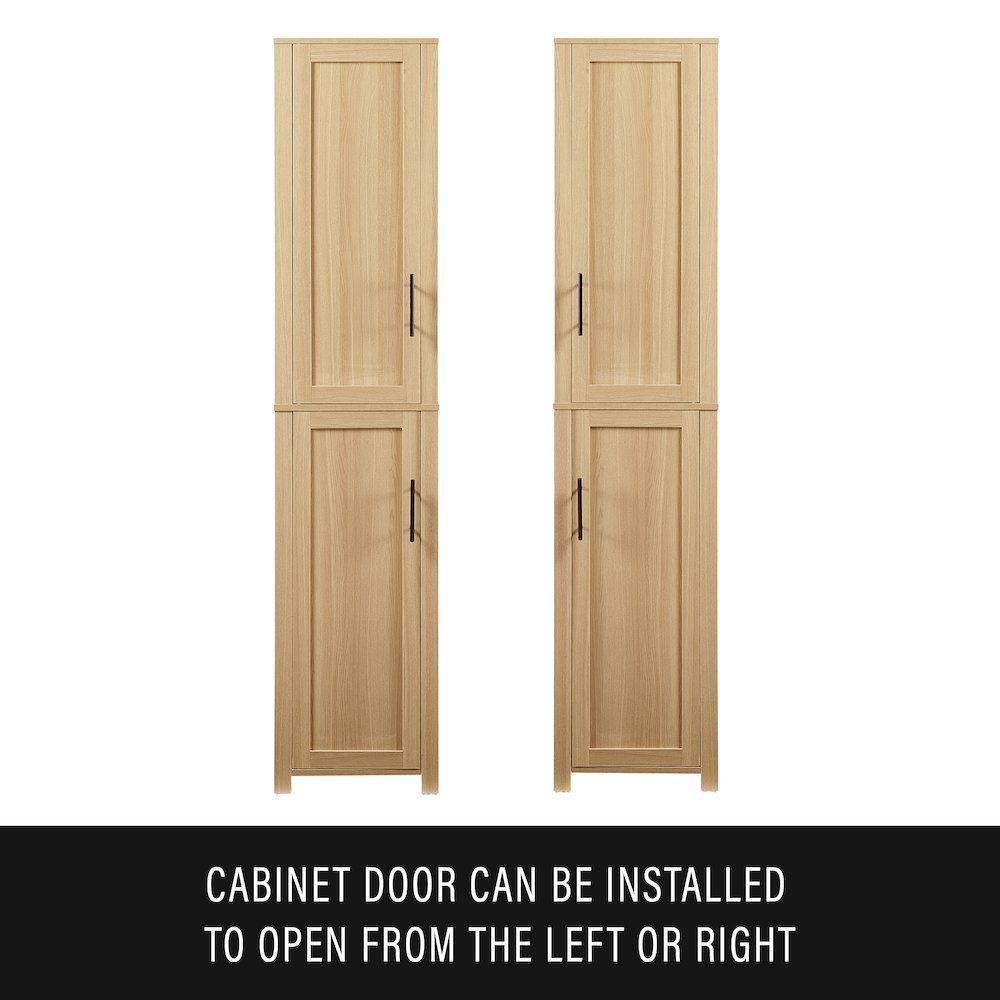Savannah Linen Storage Cabinet Natural