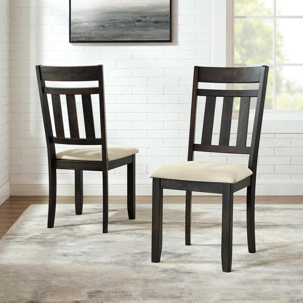 Hayden 2-Piece Slat Back Dining Chair Set - 2 Slat Back Chairs