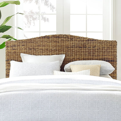 Serena Rattan Full Headboard Banana Leaf
