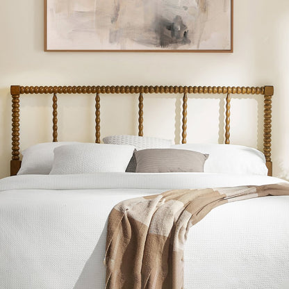 Lucille Queen Headboard Brown