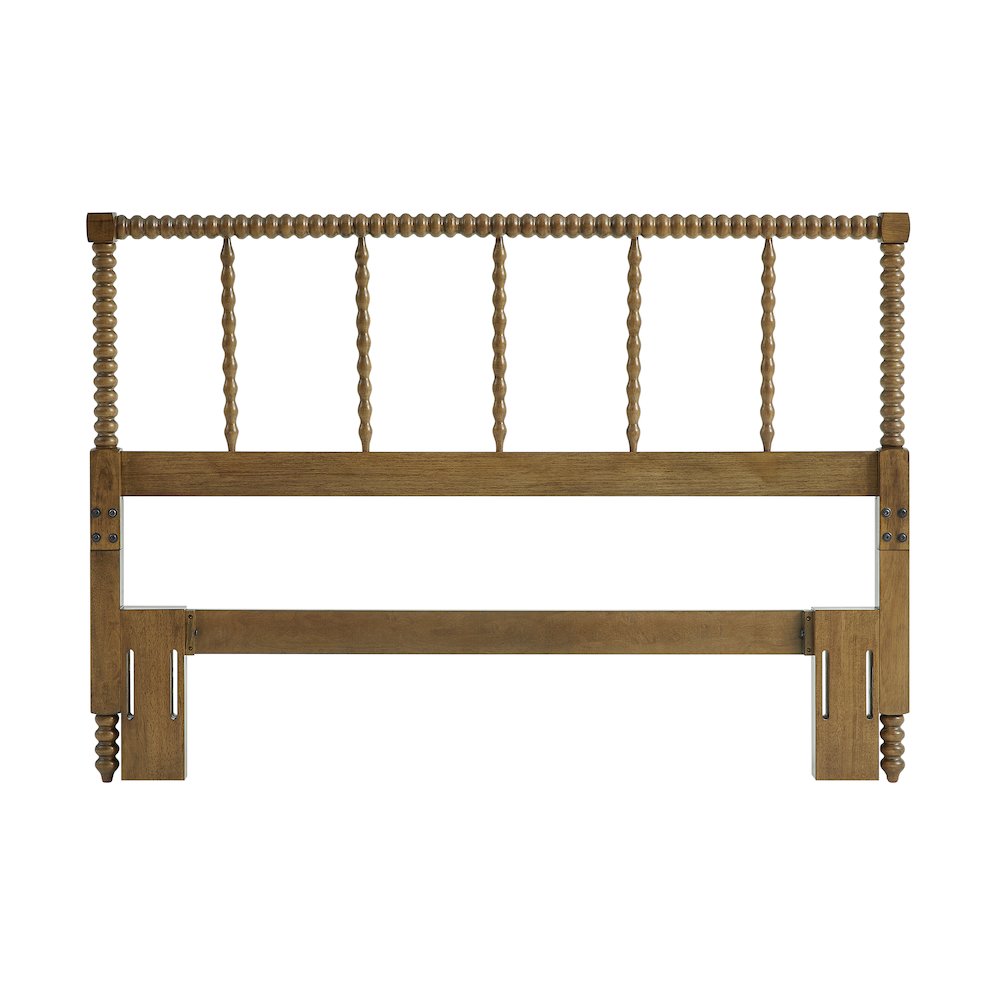 Lucille King Headboard Brown