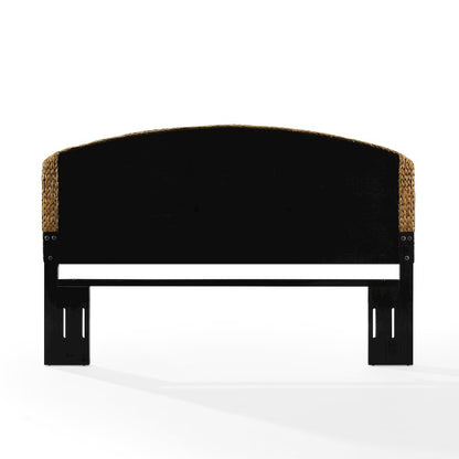 Edgewater Curved Queen Headboard Seagrass